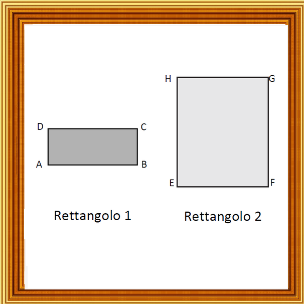 Selezione invalsi matematica primaria classe quinta rettangoli a confronto