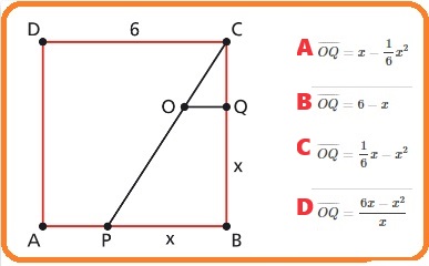 Selezione invalsi matematica secondaria secondo grado quinta quadrato con linea