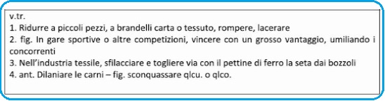 Selezione invalsi italiano secondaria secondo grado seconda definizioni