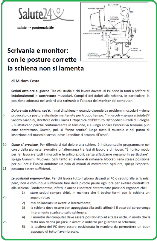 Selezione invalsi italiano secondaria secondo grado seconda schiena