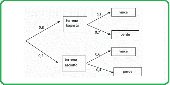 Selezione invalsi matematica secondaria secondo grado seconda superiore diagramma probabilità