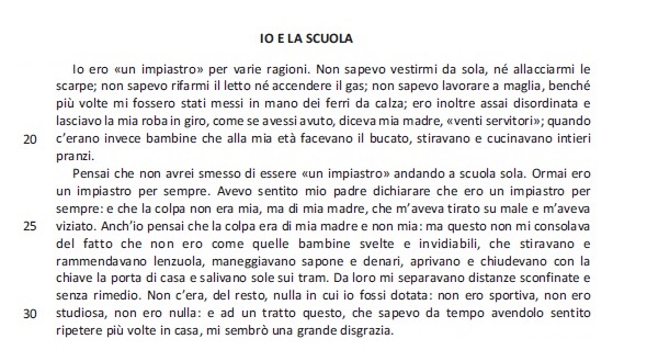 Selezione invalsi inglese secondaria classe terza italiano io e la scuola terzo parziale