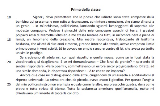 Selezione invalsi inglese secondaria classe terza italiano prima della classe parte seconda