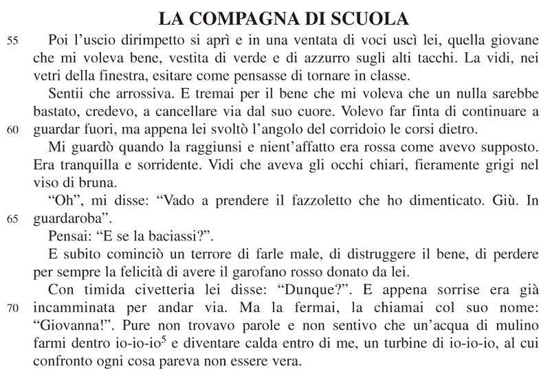 Selezione invalsi inglese secondaria classe terza la compagna di scuola parte03