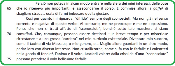 Selezione invalsi inglese secondaria classe terza lo sconosciuto parte finale