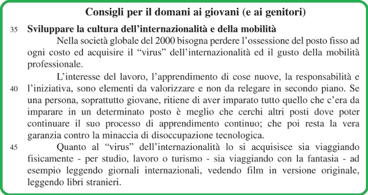 Selezione invalsi italiano secondaria secondo grado terza consigli per il domani 03